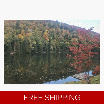 Le Studio Jigsaw Puzzle Lake Perry Fall